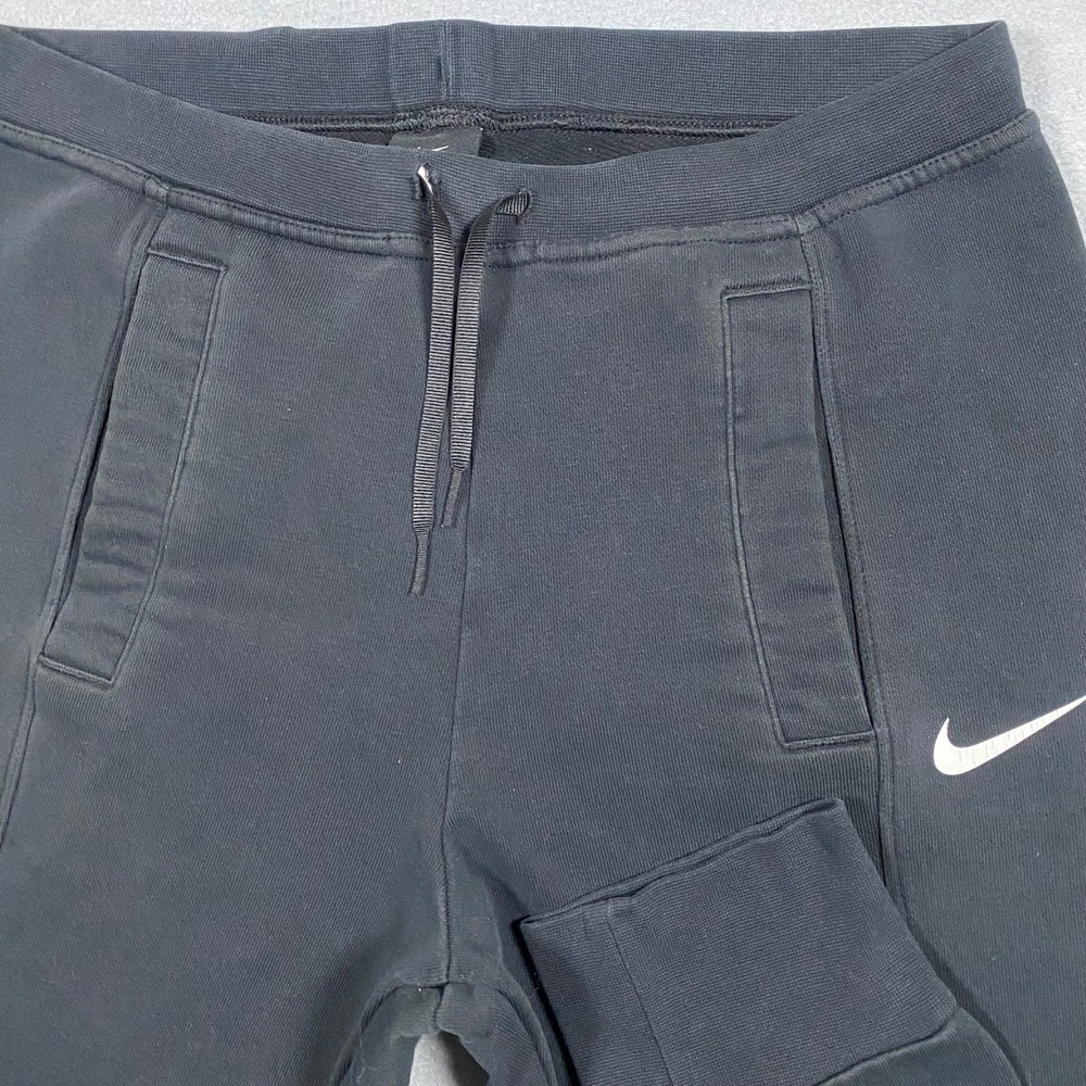 Nike Mens Dri-FIT Tapered Joggers Black‎ Sweatpants 806652-010 Size Small